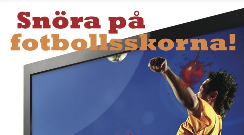 Snöra på fotbollsskorna!