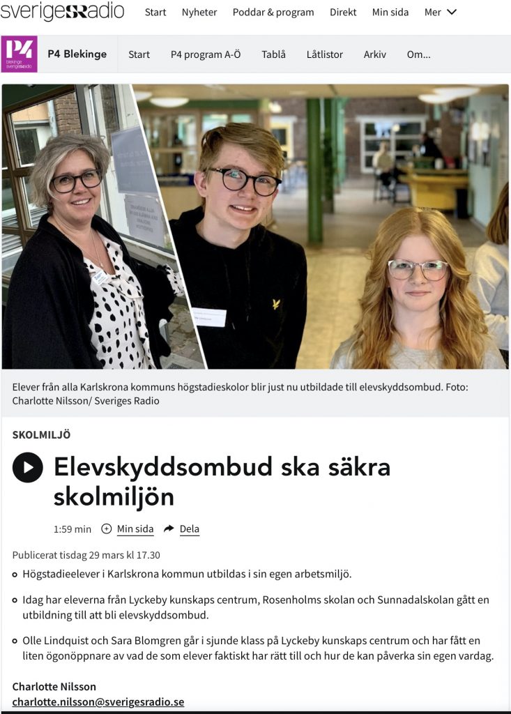 elevskyddsombudsutbildning